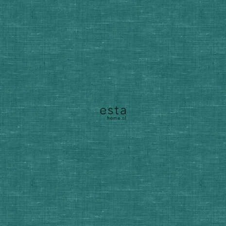 Esta Boho Chic 148696 - Turquoise - Groen Behang