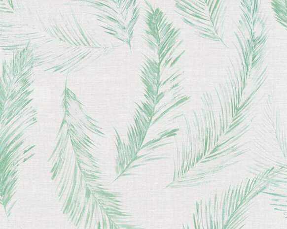 AS Creation Four Seasons 35896-4 - Groen / Blauw Behang
