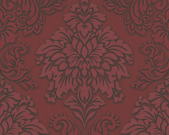 AS Creation Metropolitan Stories | 36898-3 - Rood / Zilver Behang