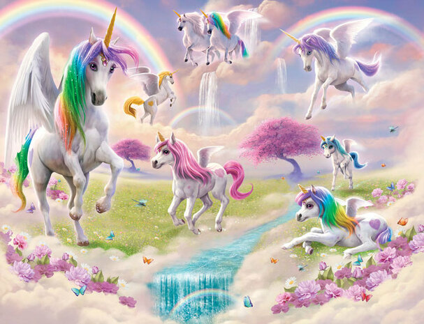 Walltastic Wall Mural Magic Unicorn 46245 Behang