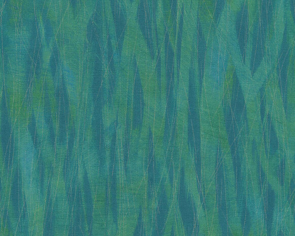 AS Creation Emotion Graphic 36884-1 - Groen / Blauw Behang