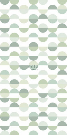 Esta Home Scandi Cool 158904 - Groen Behang