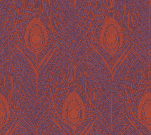 AS Creation Absolutely Chic 36971-5 | 369715 - Rood / Paars Behang