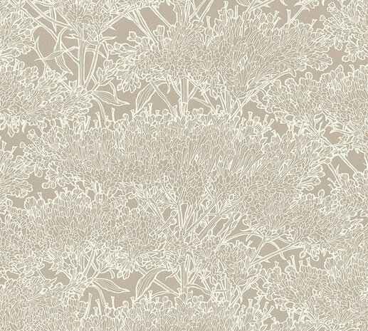 AS Creation Absolutely Chic 36972-4 | 369724 - Grijs / Zilver Behang