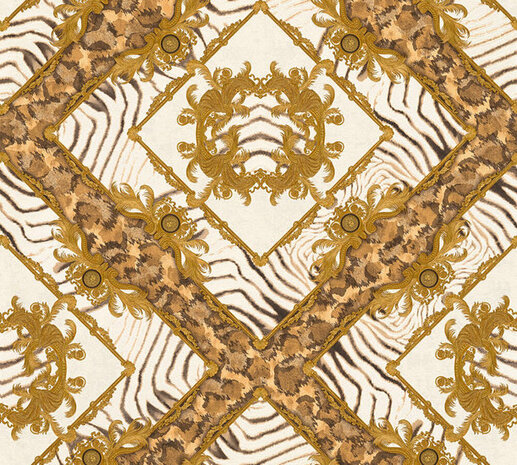 AS Creation Versace 3 34904-3 | 349043 - Goud / Creme Behang