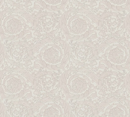 AS Creation Versace 3 93583-5 | 935835 - Zilver / Grijs / Creme Behang