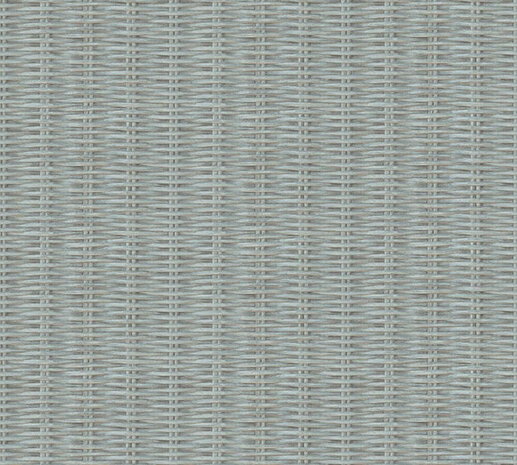 AS Creation New Walls 37393-3 | 373933 Rattan Look Riviera Maison - Blauw / Grijs Behang