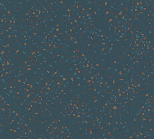 AS Creation New Walls 37394-1 | 373941 - Blauw / Groen Behang