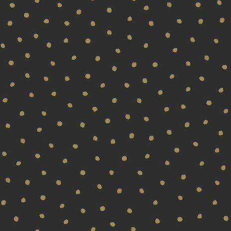 Esta Home Black & White 139122 - Zwart - Goud Behang