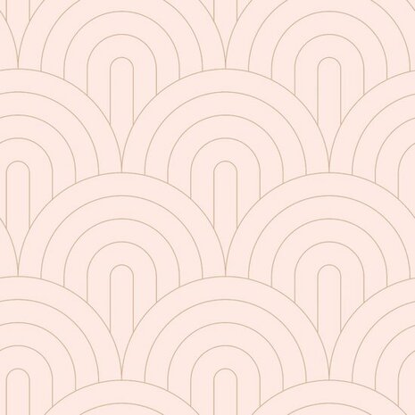 Esta Art Deco 139217 - Roze Behang