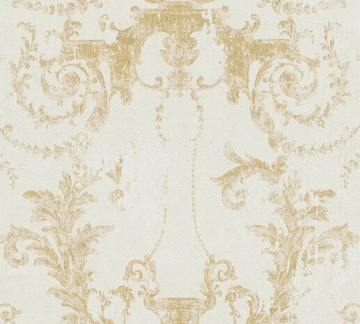 AS Creation History of Art 37648-2 - 376482 - Goud / Creme Behang
