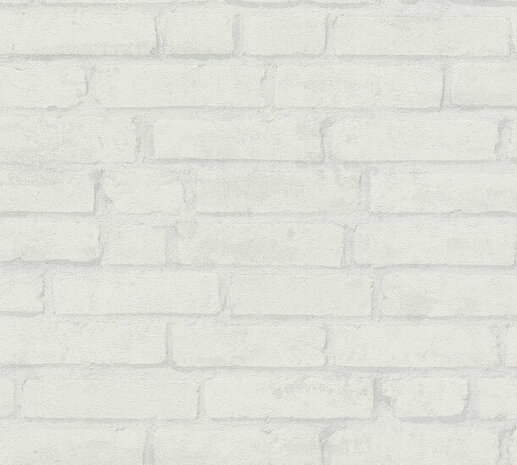 AS Creation 111 Shades of White 37747-4 - 377474 - Wit / Grijs Behang