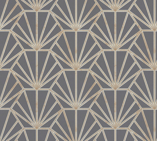 AS Creation Daniel Hechter 6 | 37528-4 - 375284 - Blauw / Goud Behang