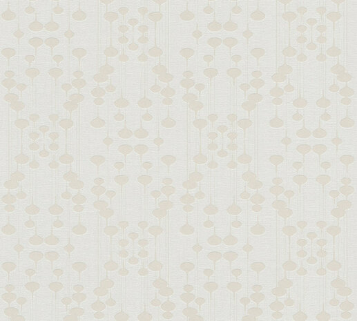 AS Creation New Life 37679-1 - 376791 - Wit / Beige Behang