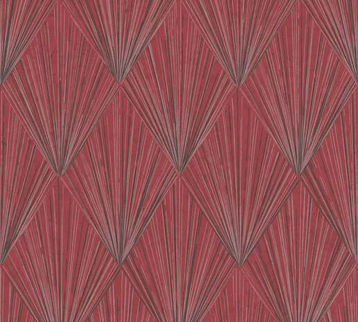 AS Creation Metropolitan Stories II Ava / New York 37864-2 - 378642 - Rood / Grijs Behang