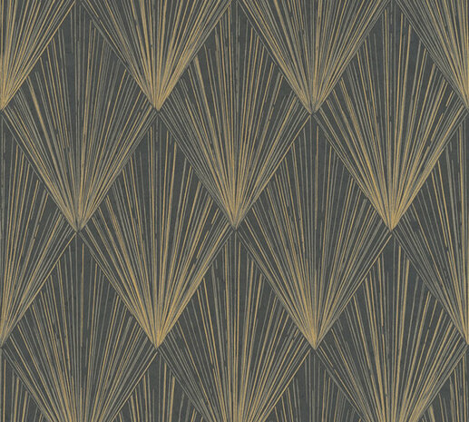 AS Creation Metropolitan Stories II Ava / New York 37864-4 - 378644 - Zwart / Goud Behang