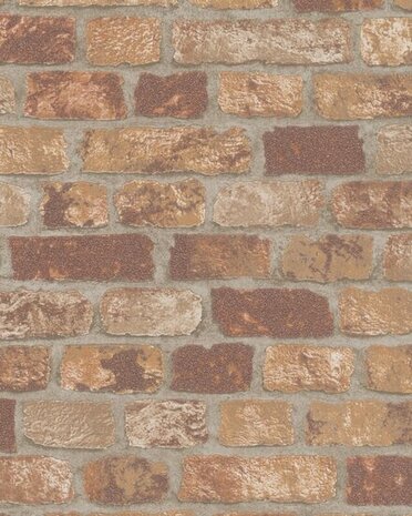 Noordwand Assorti 2024 58409 Oranje - Rood - Beige Behang