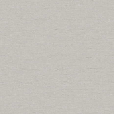 Dutch Wallcoverings Wall Fabric linen silver WF121052 Behang