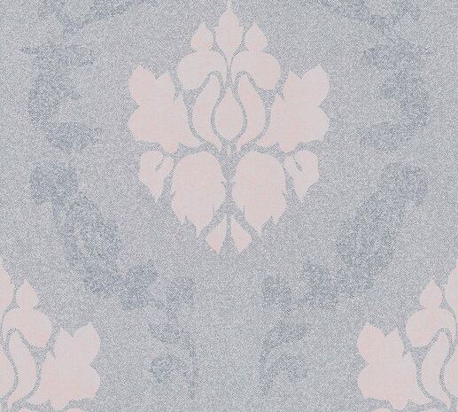 AS Creation New Elegance 37552-3 - 375523 - Roze / Grijs Behang