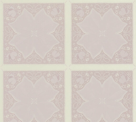 AS Creation Karl Lagerfeld Kaleidoscope 37845-4 - 378454 - Roze / Wit Behang