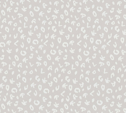 AS Creation Karl Lagerfeld Leopard 37856-3 - 378563 - Grijs / Metallic Behang