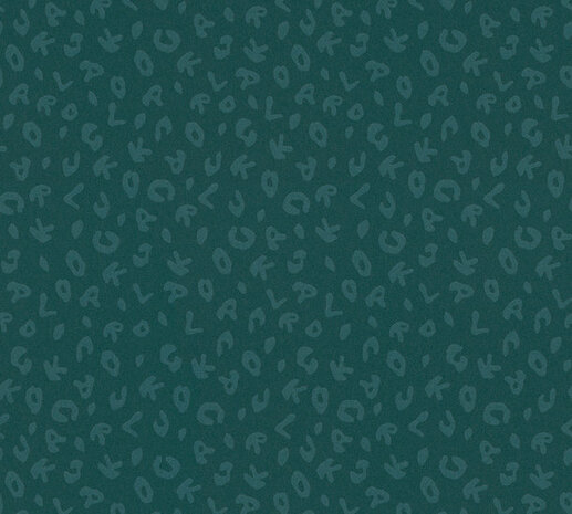 AS Creation Karl Lagerfeld Leopard 37856-7 - 378567 - Groen / Metallic Behang