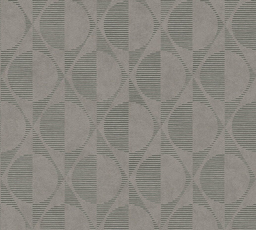 AS Creation Pop Style 37478-5 - 374785 - Grijs / Beige Behang