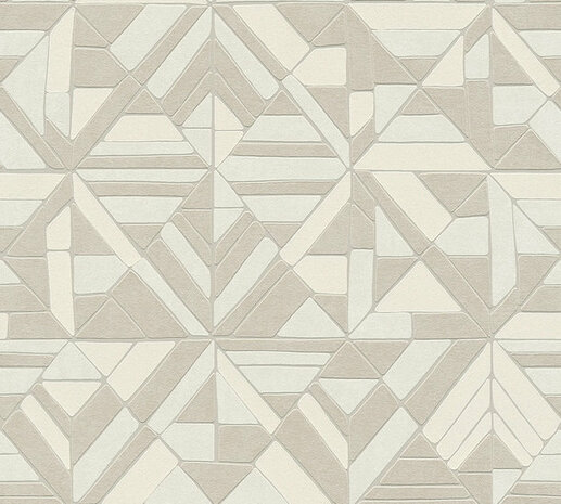 AS Creation Pop Style 37481-2 - 374812 - Creme / Beige Behang