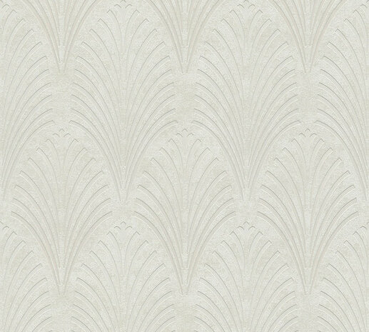AS Creation Pop Style 37482-1 - 374821 - Creme / Grijs Behang