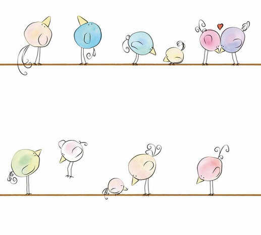 AS Creation Little Love 38137-1 - 381371 - Multicolour / Wit Behang