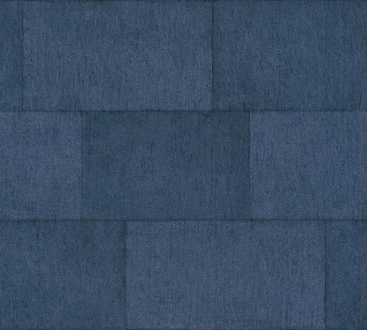 AS Creation Titanium 3 38201-5 / 382015 - Blauw Behang