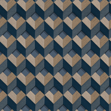 Dutch Wallcoverings Embellish cube design DE120134 Behang