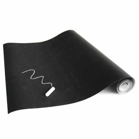 Esta Home Krijtbord Behang Zwart 155004 - Zwart Behang