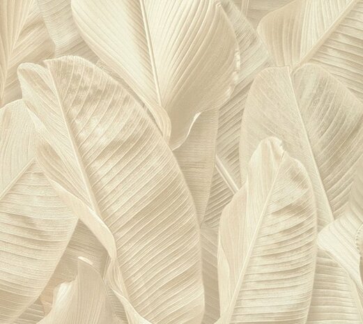 Montecolino Folium FO17801 Crème Leaves Behang