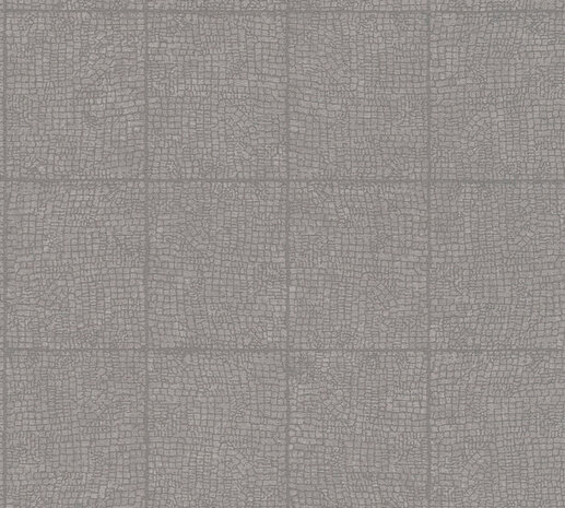 AS Creation Desert Lodge 38526-3 / 385263 Grijs Geometrisch Behang