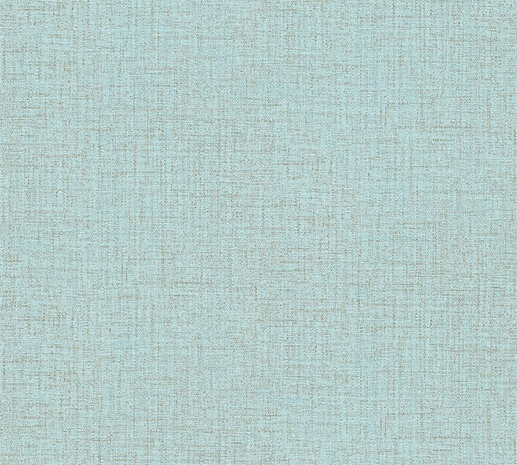 AS Creation Desert Lodge 38528-9 / 385289 Blauw / groen Uni Behang