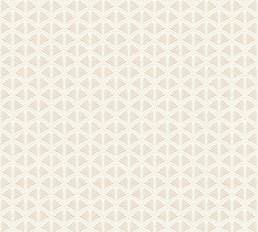 AS Creation Trendwall 2 - 37957-1 - 379571 Beige Art Deco Glitter / Wit Behang