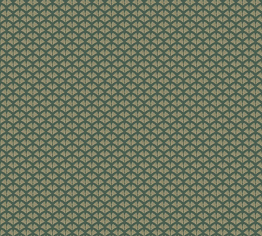AS Creation Trendwall 2 - 37958-5 - 379585 Groen Art Deco Glitter / Goud Behang