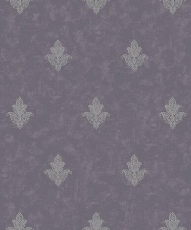 Noordwand Emporium 7018 Paars - Metallic Behang