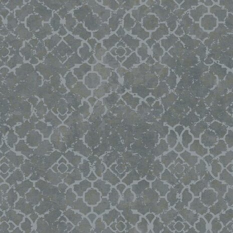 Noordwand Emporium DWP0246-02 Metallic - Grijs Behang
