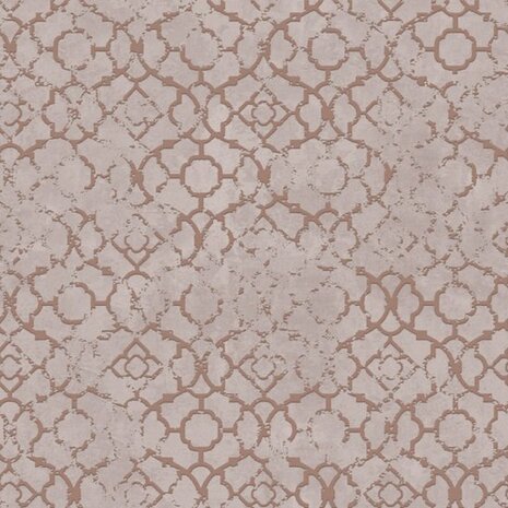 Noordwand Emporium DWP0246-04 Roze - Metallic Behang