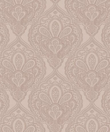 Noordwand Emporium DWP0247-04 Roze - Metallic Behang
