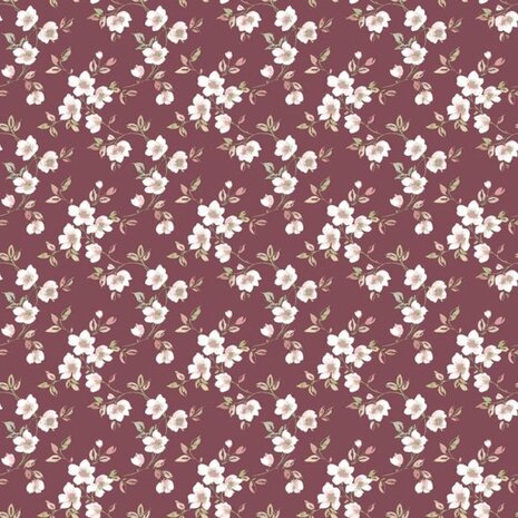 Noordwand Secret Garden G78482 Rood Behang