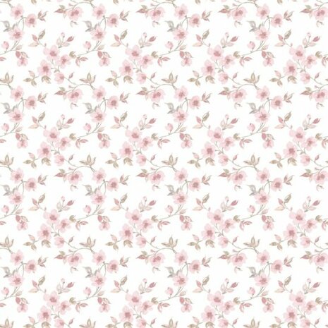 Noordwand Secret Garden G78484 Roze Behang