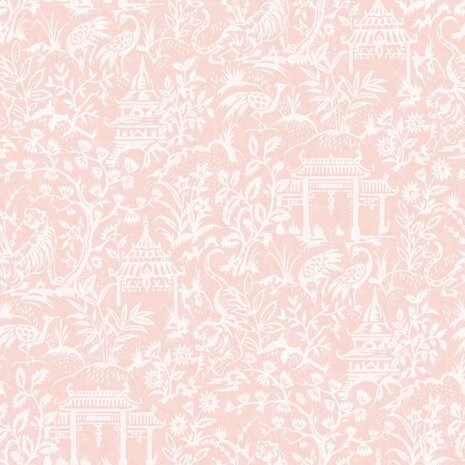 Noordwand Secret Garden G78511 Roze Behang