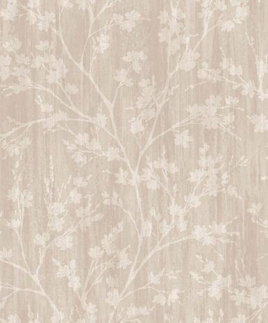 Noordwand Secret Garden G78532 Bruin - Beige Behang