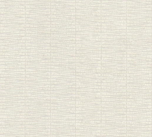 AS Creation #Hygge 38597-2 - 385972 Metallic Ethnic - Wit / Grijs Behang