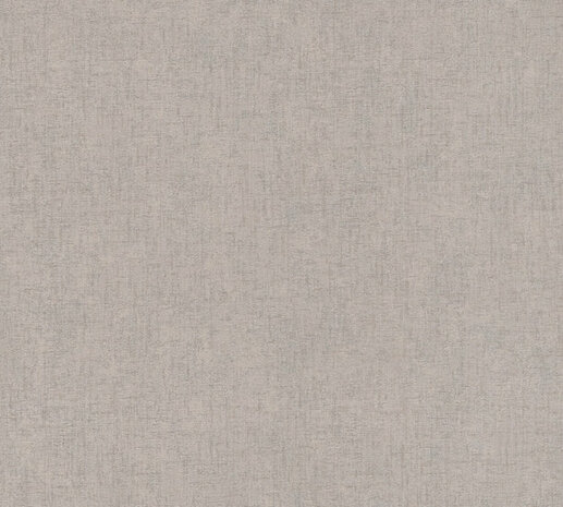 AS Creation #Hygge 38615-1 - 386151 Grijs Uni / Bruin Behang