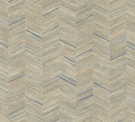 AS Creation Geo Effect 38309-5 - 383095 - Beige / Bruin Behang