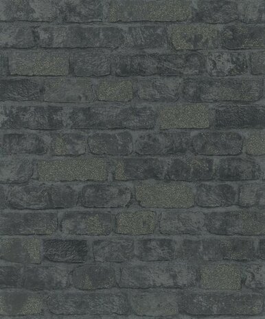 Noordwand Assorti 2024 - 58423 Zwart - Grijs Behang